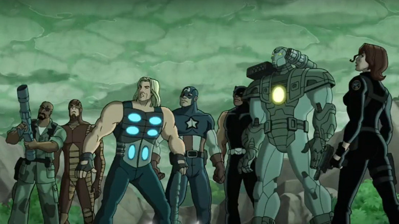 The Avengers in Wakanda