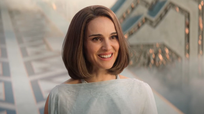 Natalie Portman as Jane Foster in Valhalla in the post-credit scene of Thor: Love and Thunder