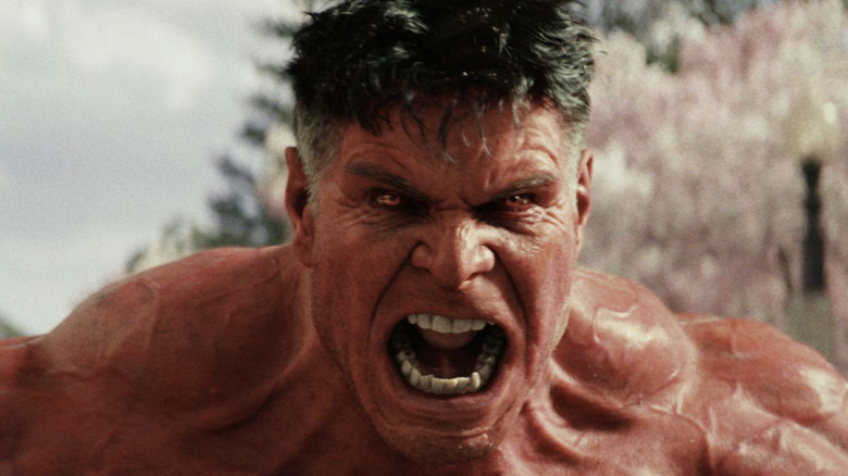 Harrison Ford as Thaddeus Ross turning into Red Hulk in Captain America: Brave New World