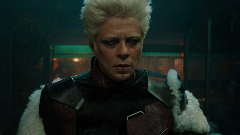 Benicio del Toro as The Collector in Guardians of the Galaxy