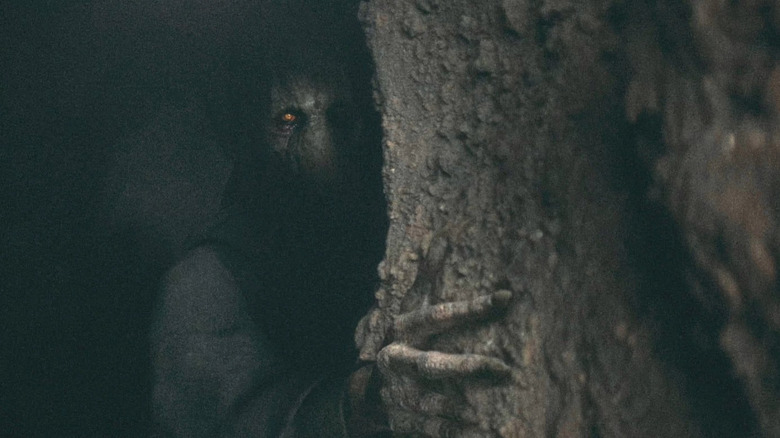 Darth Plagueis hiding in a cave on The Acolyte