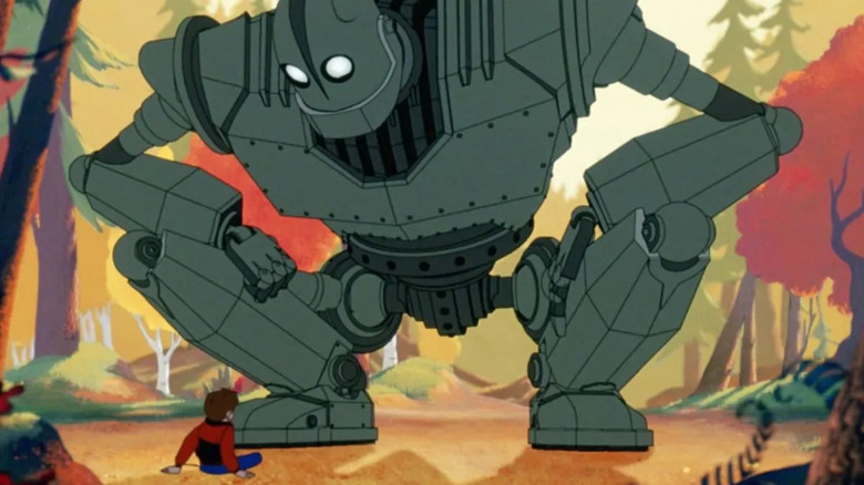 Hogarth Hughes and The Giant in The Iron Giant