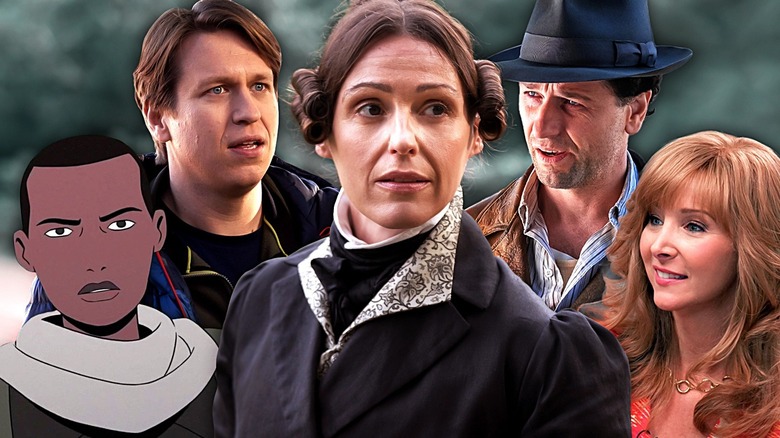 Scavengers Reign, Pete Holmes in Crashing, Anne in Gentleman Jack, Perry Mason, Valerie in The Comeback