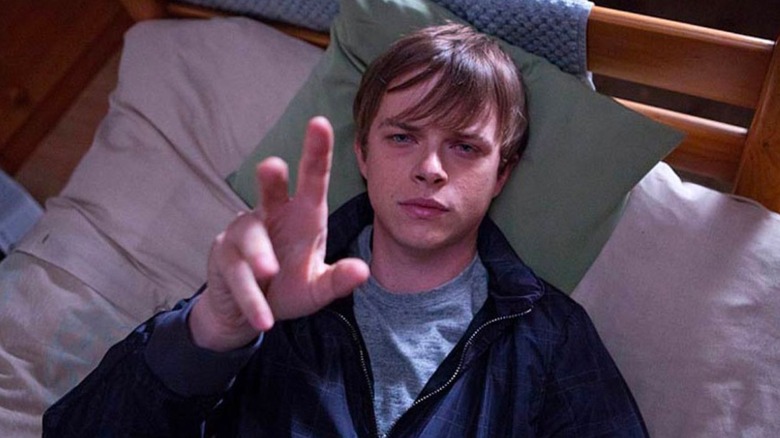 Dane DeHaan as Andrew controls a camera in Chronicle