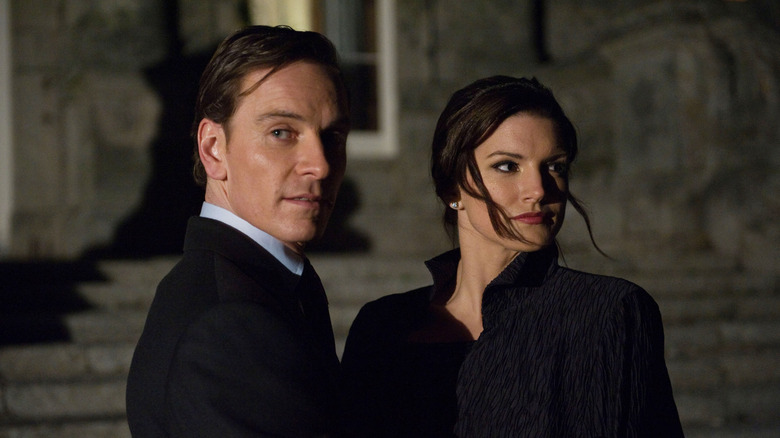 Michael Fassbender and Gina Carano