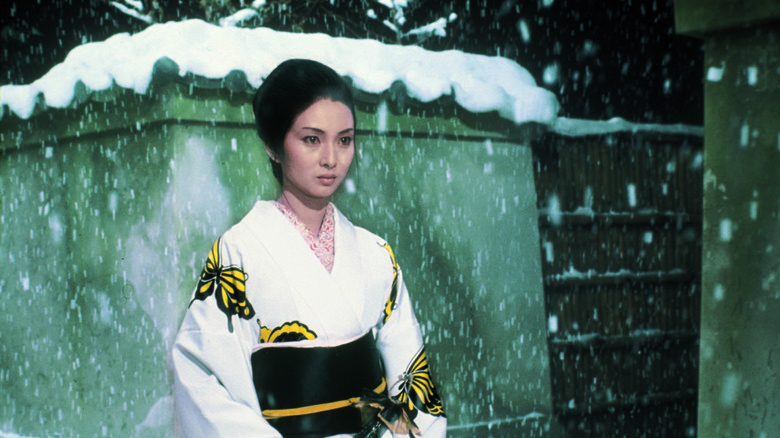 Yuki in the snow