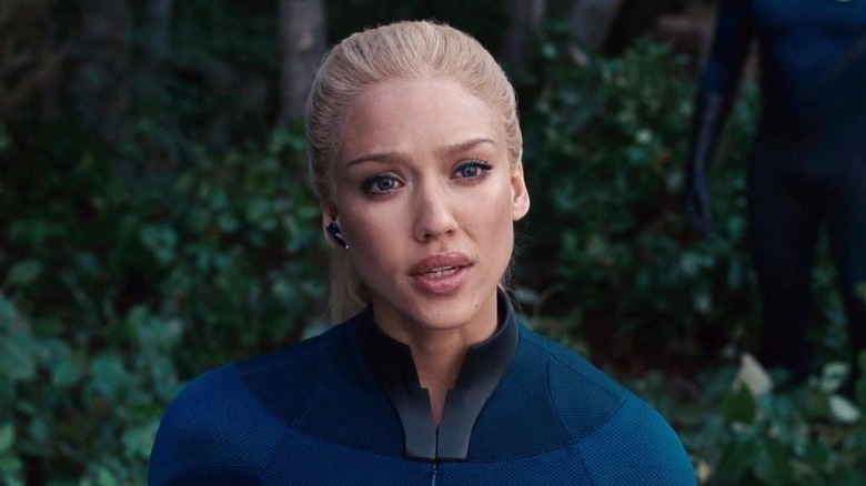 Jessica Alba as Susan Storm speaking in Fantastic Four: Rise of the Silver Surfer