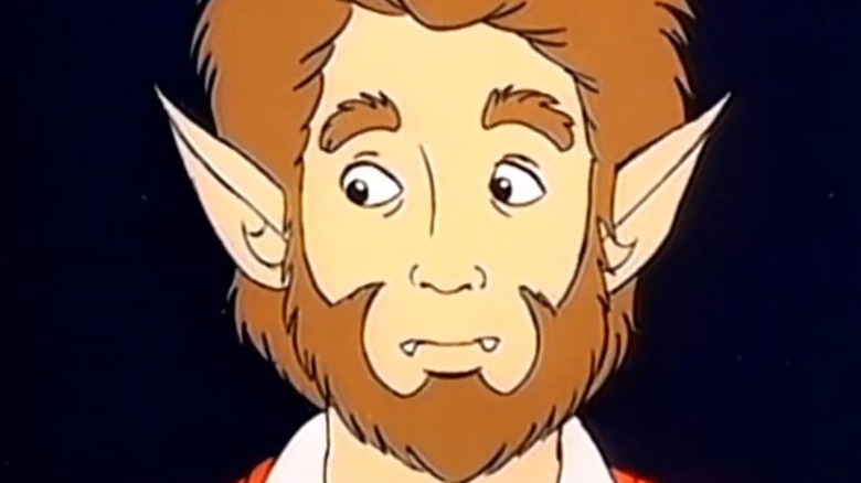The teen werewolf from Teen Wolf, looking to the left