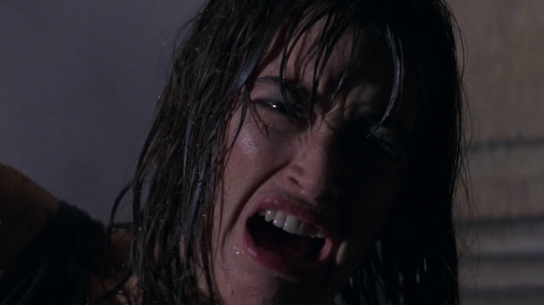 Elizabeth Williams (Amanda Pays) screaming in Leviathan