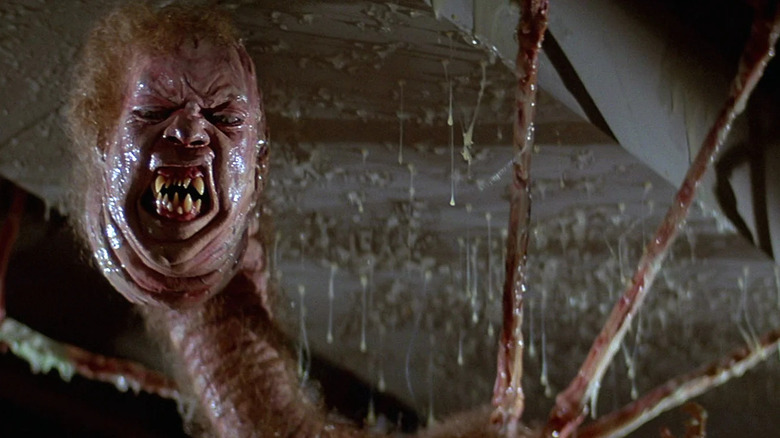 The Thing extending its fingers in The Thing