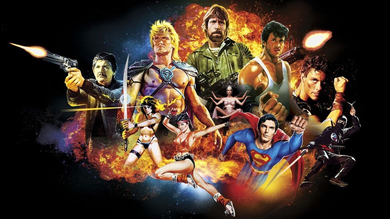 a promotional montage of Cannon poster art
