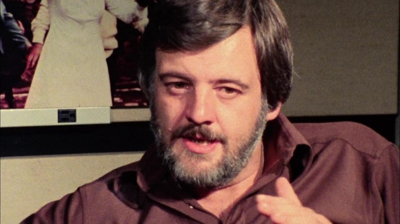 George Romero being interviewed in the 1970s