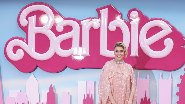 Greta Gerwig at the Barbie premiere