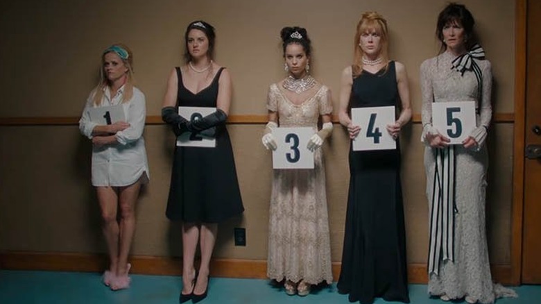 Rich women line up, all dressed as Audrey Hepburn