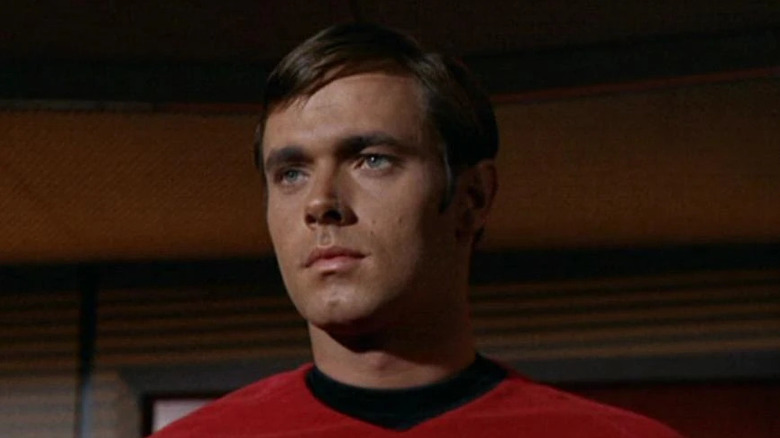 David Garrovick (Stephen Brooks) stands on the bridge in Star Trek: The Original Series
