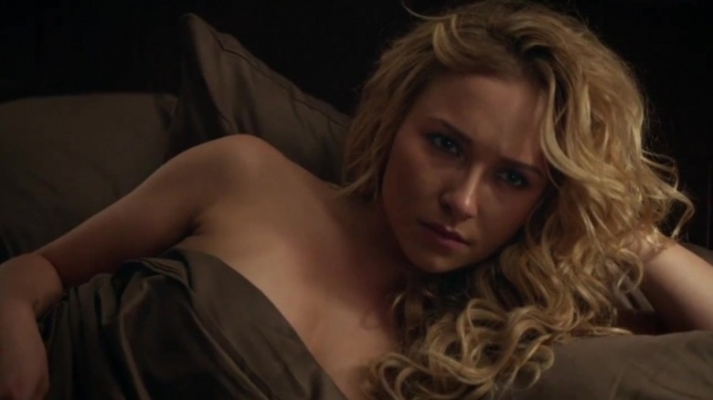 Juliette Barnes (Hayden Panettiere) glowers in Nashville