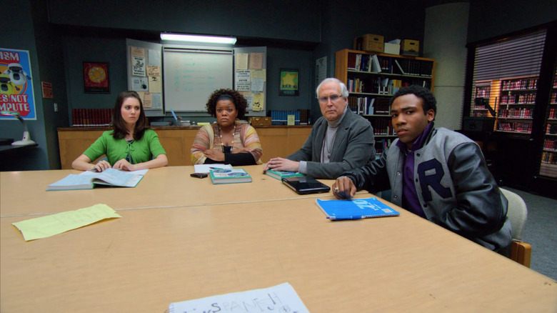 The study group staring in Community