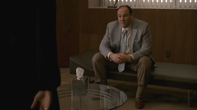 Tony visits Dr. Melfi