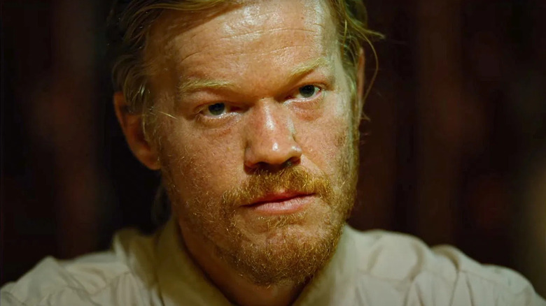 Teddy Gatz (Jesse Plemons) looking exhausted in Bugonia