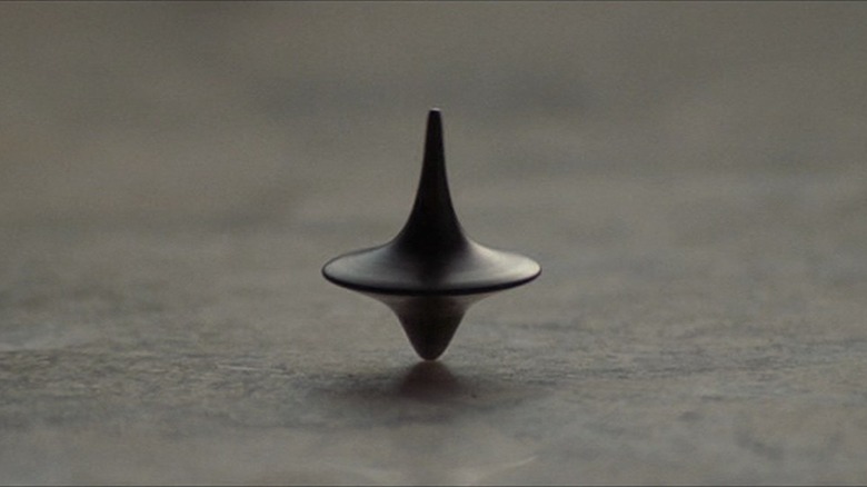 The top spinning at the end of Inception