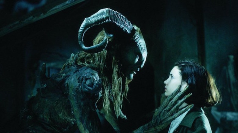 Doug Jones and Ivana Baquero in Pan's Labyrinth