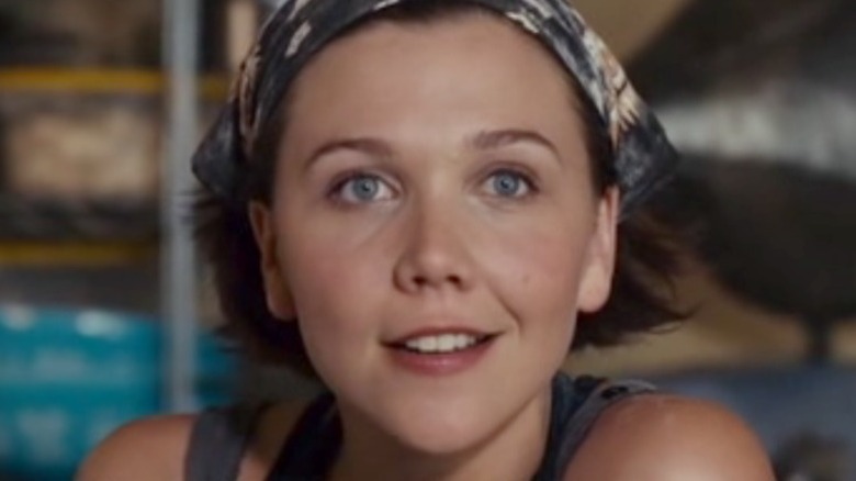 Maggie Gyllenhaal smiling