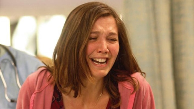 Maggie Gyllenhaal crying