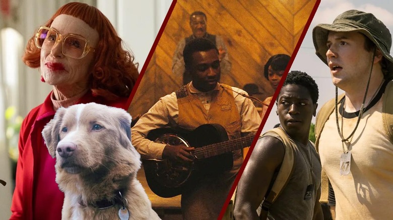 Aunt Gladys in Weapons, Indy the Dog in Good Boy, Sammie in Sinners, Pete and Ray in The Long Walk