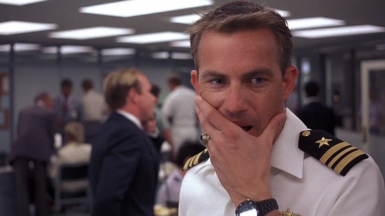 Kevin Costner panicking in the Pentagon
