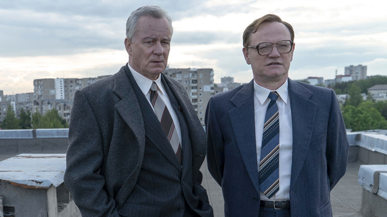 Stellan Skarsgård and Jared Harris in Chernobyl