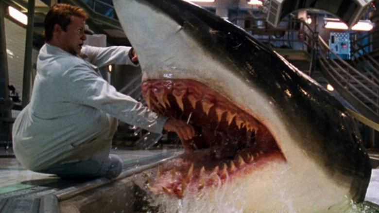 Stellan Skarsgård as Jim Whitlock in Deep Blue Sea