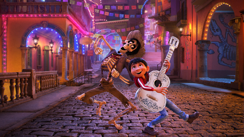 A scene from Coco