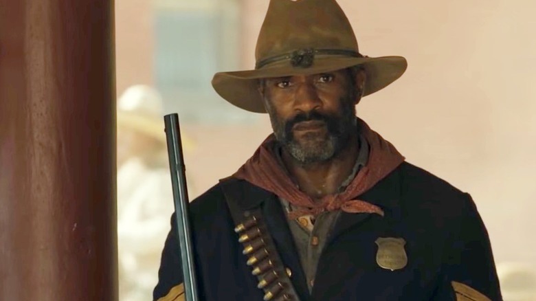 LaMonica Garrett and Sam Elliott in 1883