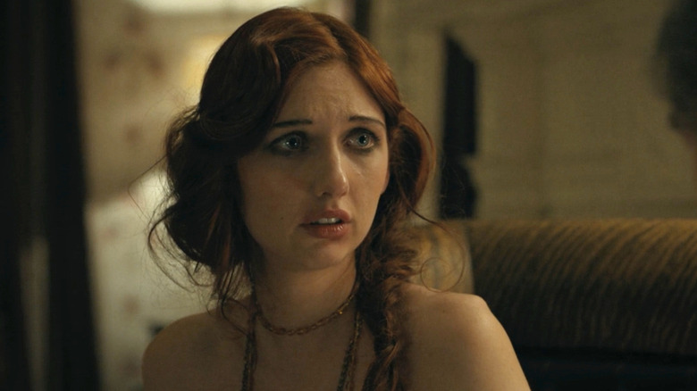 Lindy looking visibly shocked on "1923"
