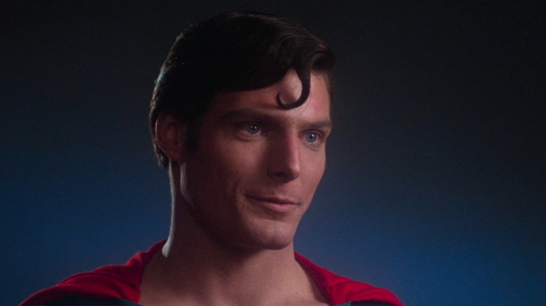 Christopher Reeve as Superman in Superman: The Movie