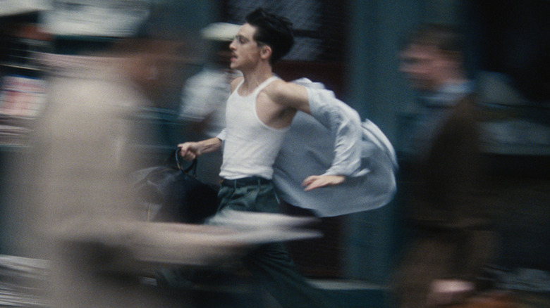 Marty Mauser is a man on the run in Marty Supreme