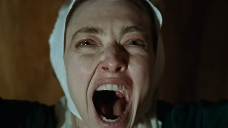 Ann Lee screaming in The Testament of Ann Lee