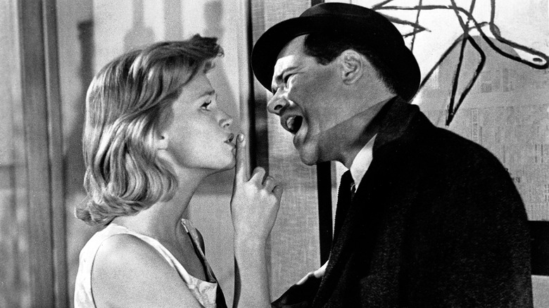 man and women arguing