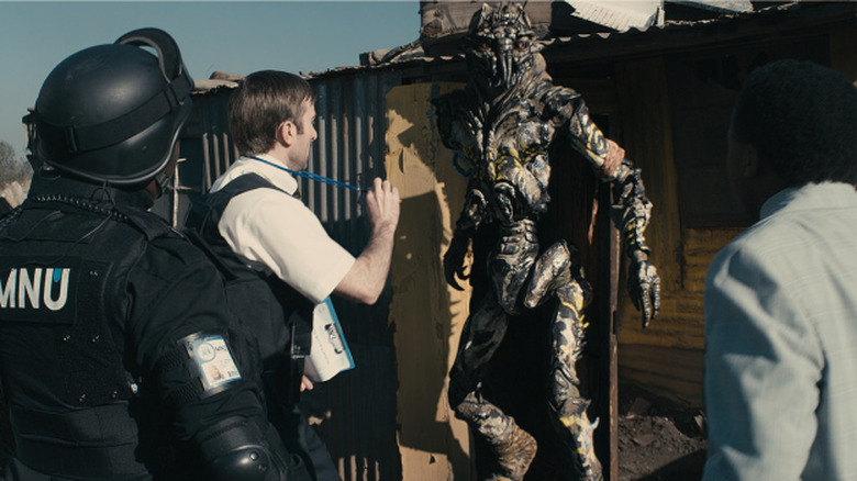 Humans talk to an alien