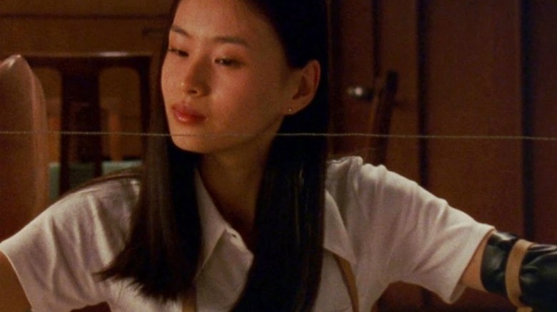 Eihi Shiina pulls a string Audition