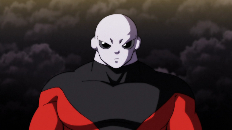 Jiren stands impassively in Dragon Ball Super