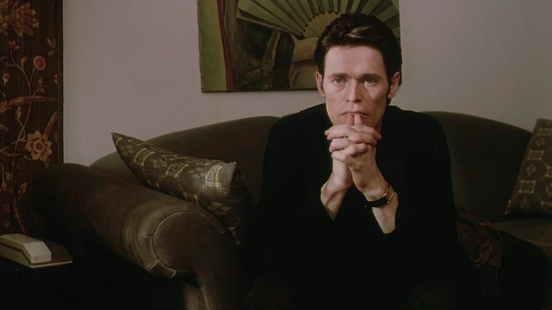 Willem Dafoe thinking