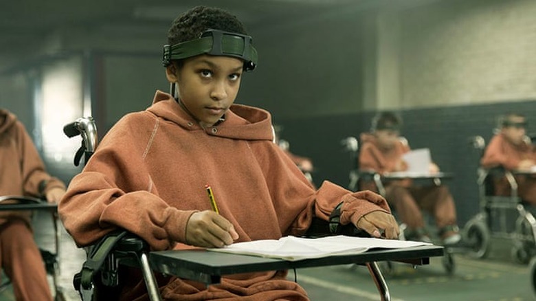 Melanie in class