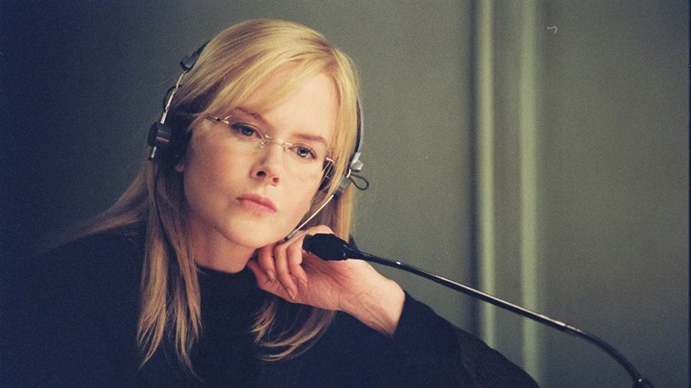 Nicole Kidman listening