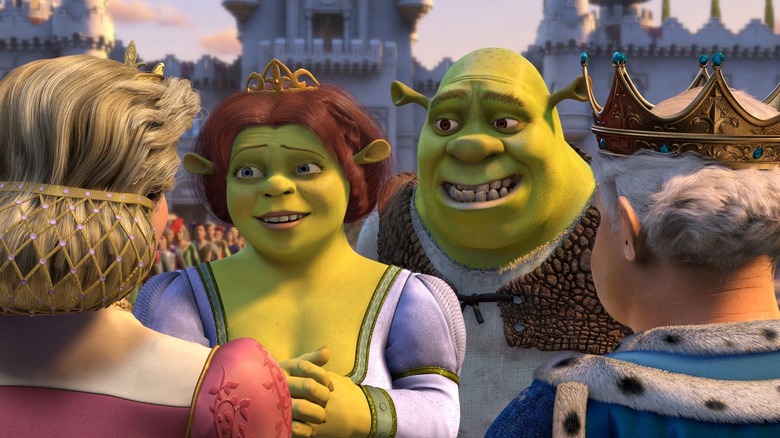 Shrek 2 Shrek and Fiona 