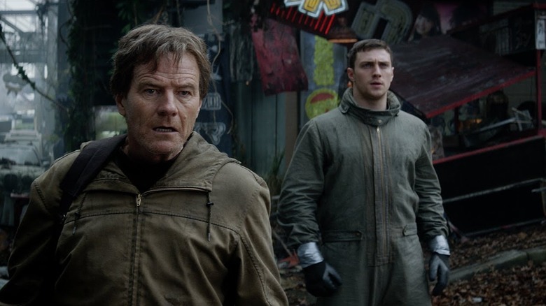 Godzilla Bryan Cranston and Aaron Taylor-Johnson