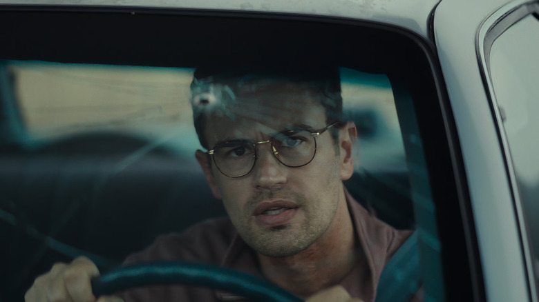 Hal Shelburn drives away from fear in The Monkey