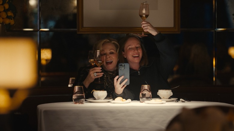 Deborah and Ava drinking on Hacks