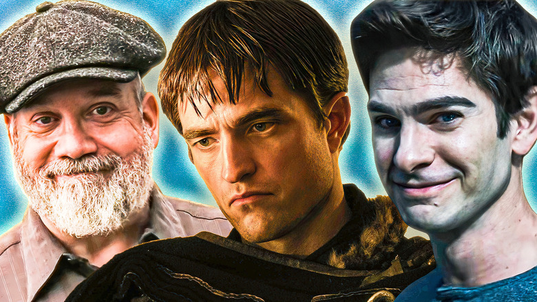 Paul Giamatti in The Debut, Robert Pattinson in The Odyssey, and Andrew Garfield in Artificial