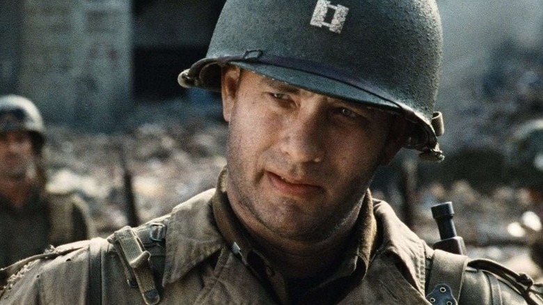 Tom Hanks in SAVING PRIVATE RYAN